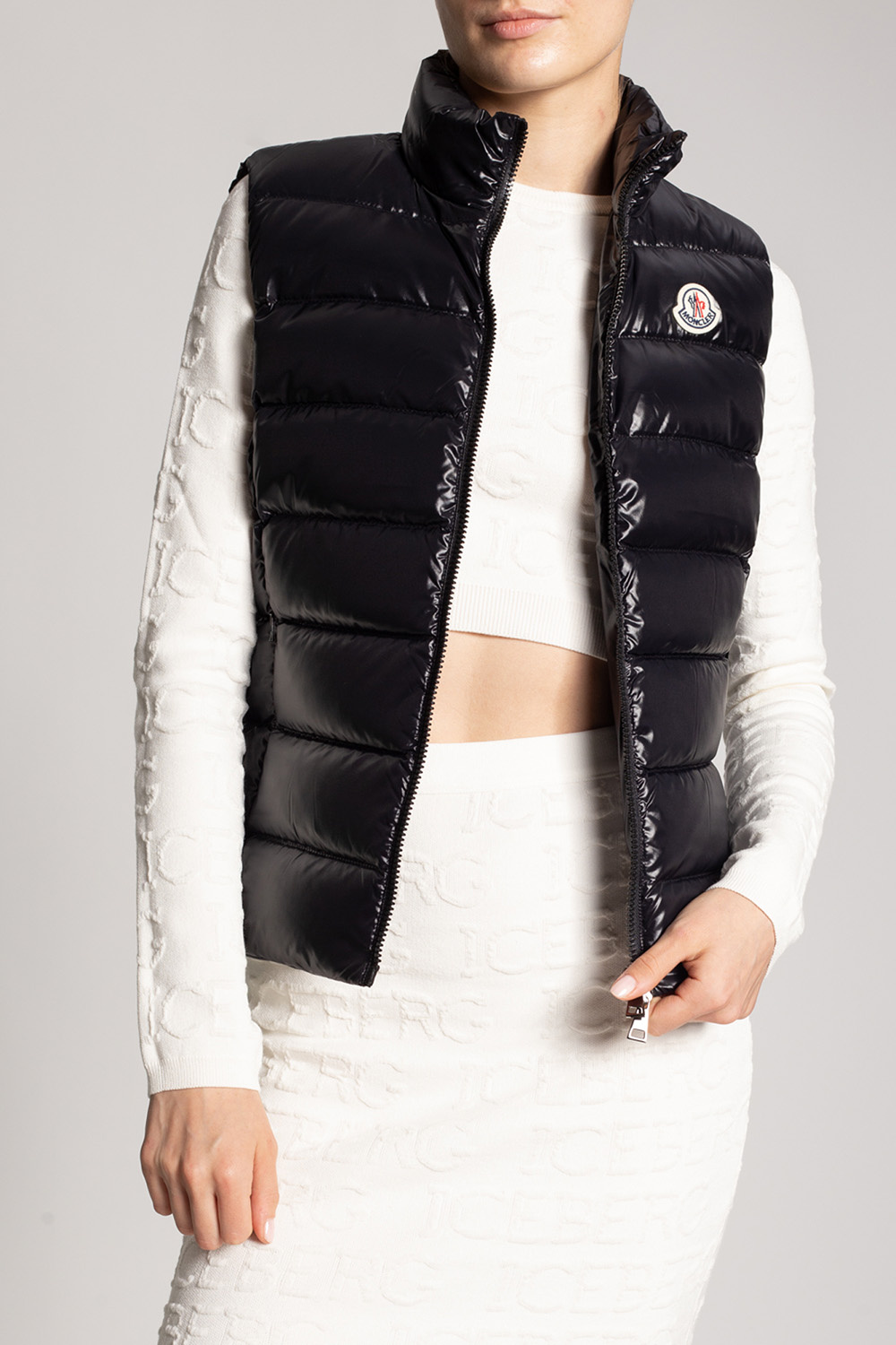 Moncler ghany vest clearance black